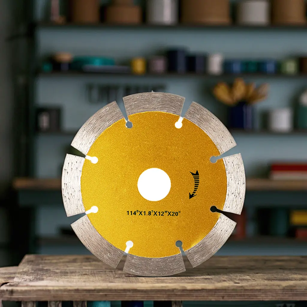 Lâmina X&amp;H de 6 polegadas/114 mm de diâmetro, 144 dentes, 10 TPI, 12x1,8 mm, nitreto, OEM, 3 anos de garantia. 1