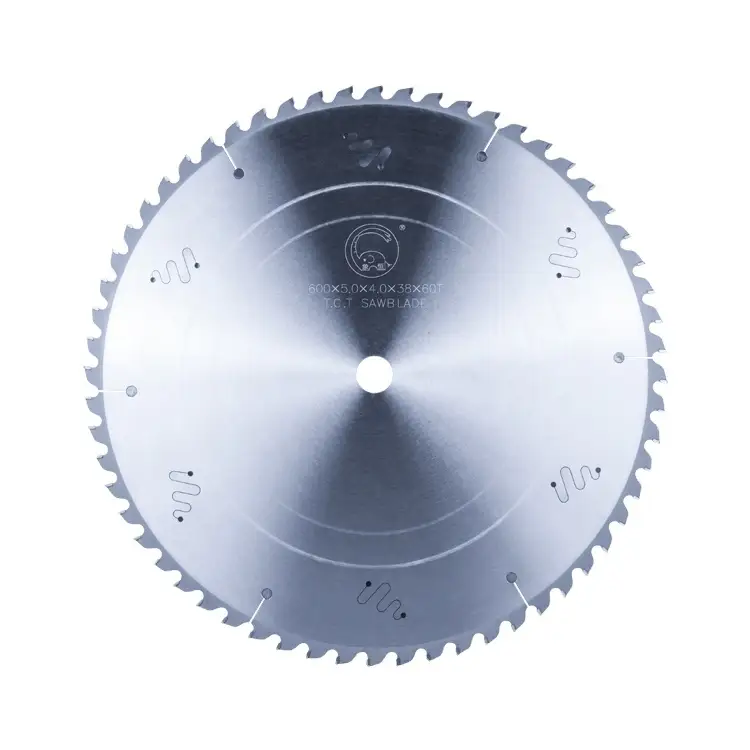 X&amp;H OEM 24" (600 mm) Präzisions-Hartmetall-Sägeblatt 600x5,0x60T Aluminium 1