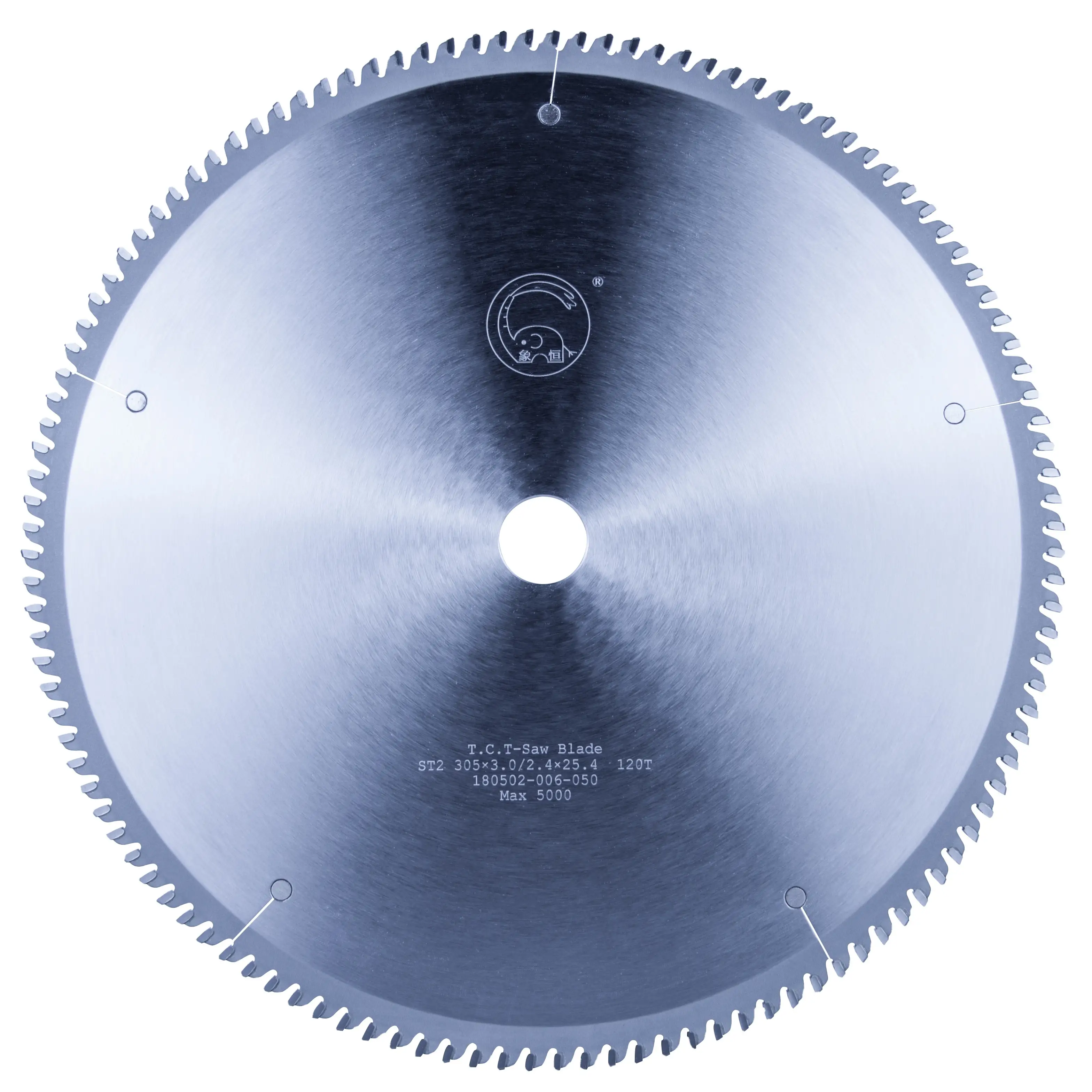 305 mm (12 Zoll) TCT-Lasergeschweißtes Präzisionssägeblatt für Aluminium 1