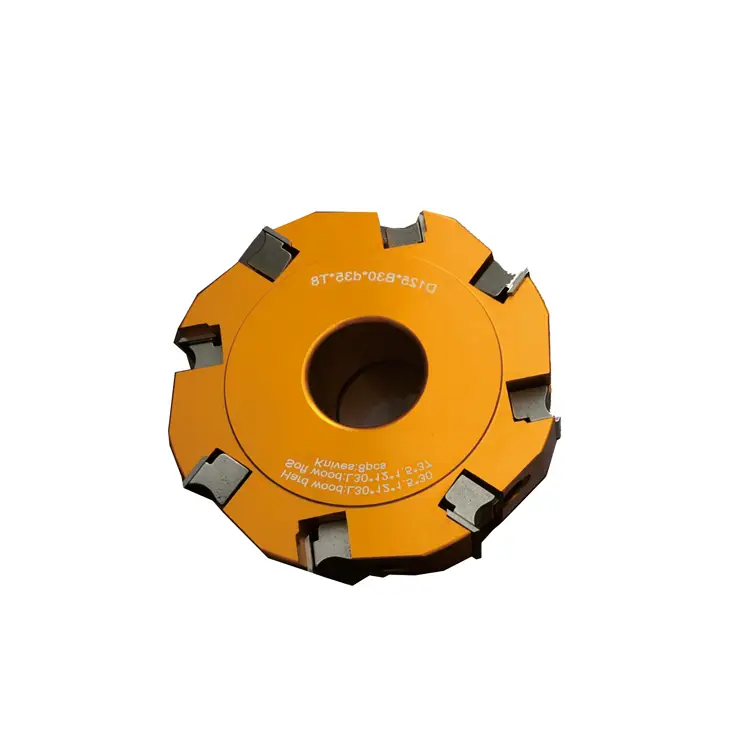 Cabeçote de corte espiral X&amp;H OEM com revestimento de titânio e soldagem a laser para madeira/aço. 1