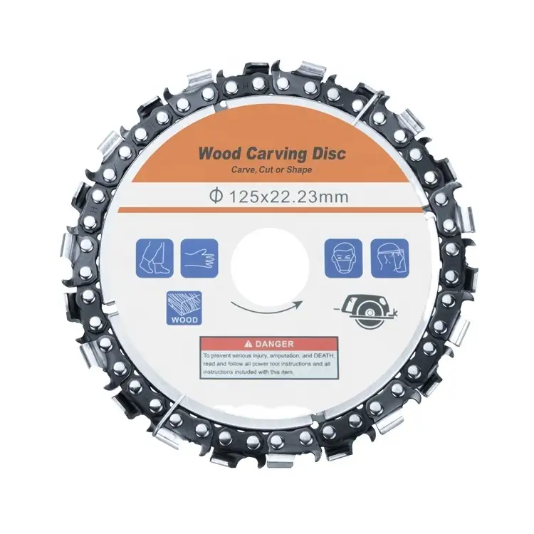 Disque de tronçonneuse 4-5" pour meuleuse (100-125 mm) 7-14 dents, OEM 1