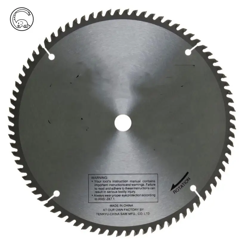 12" TCT-Gehrungssägeblatt, 1" Bohrung, lasergeschweißt für Holz 1
