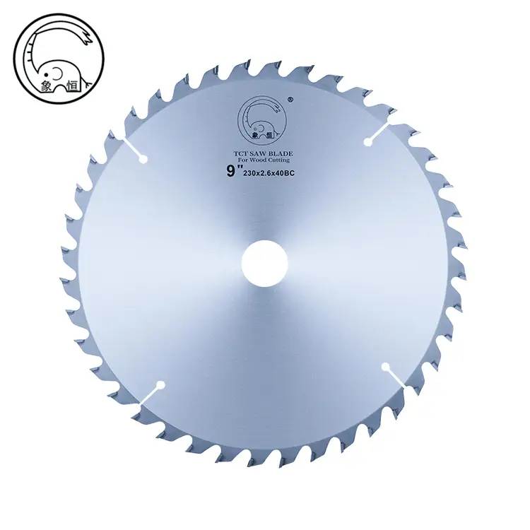 8-Zoll-Lasergeschweißtes Hartmetall-Sägeblatt mit V-Nut-Schnitt – Aluminium/Holz 1